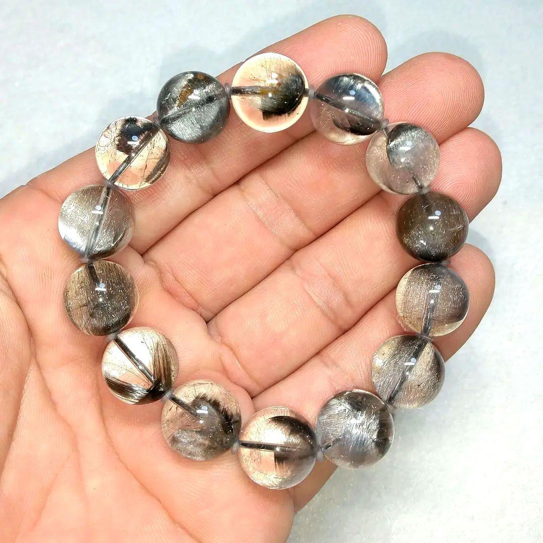 【超極上,超美品】プラチナルチル　１４㎜　ブレス　希少　大玉　コレクション品