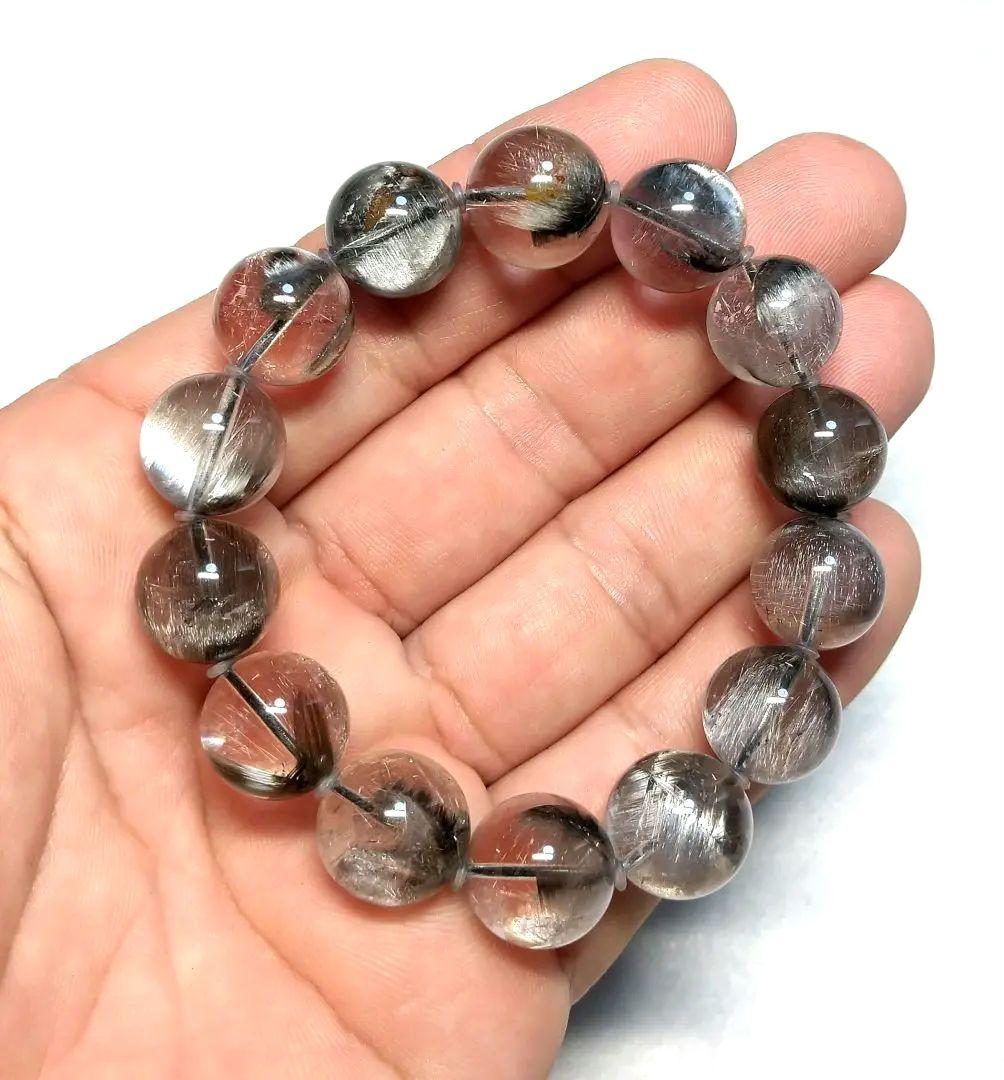 【超極上,超美品】プラチナルチル　１４㎜　ブレス　希少　大玉　コレクション品