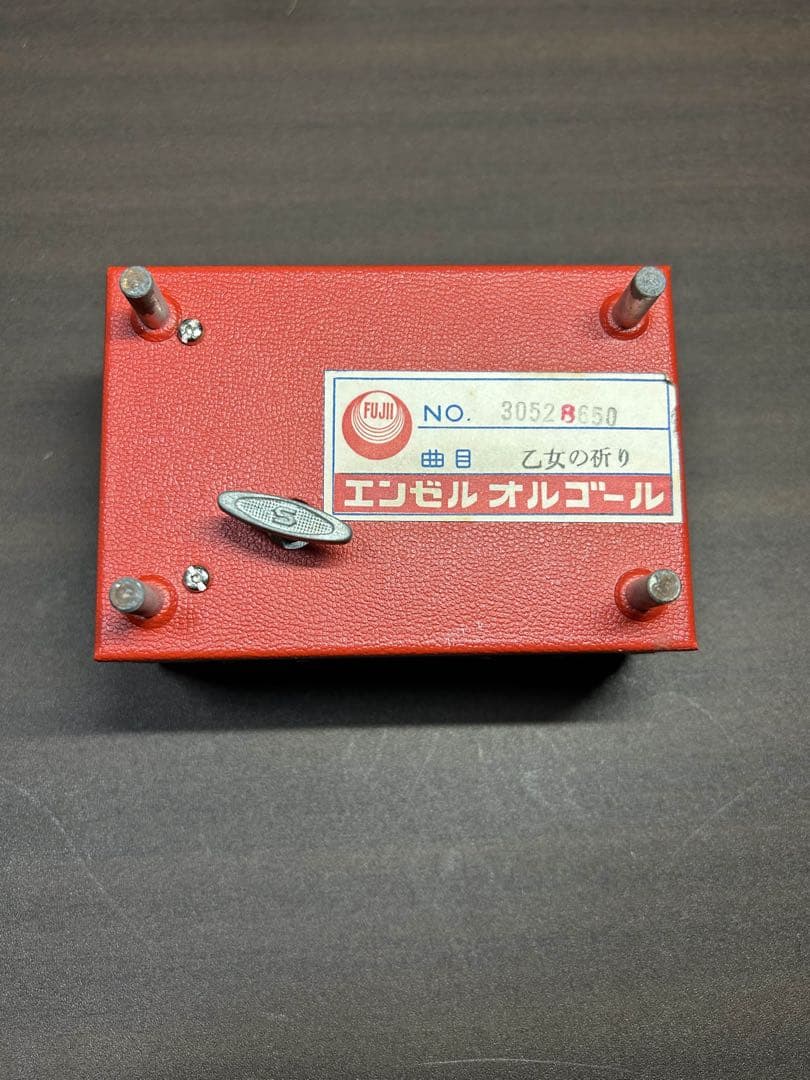 エンゼル　オルゴール 昭和レトロ　バレリーナ　宝石箱