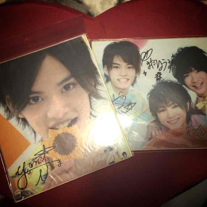 中山優馬 NYC サイン色紙 - メルカリ