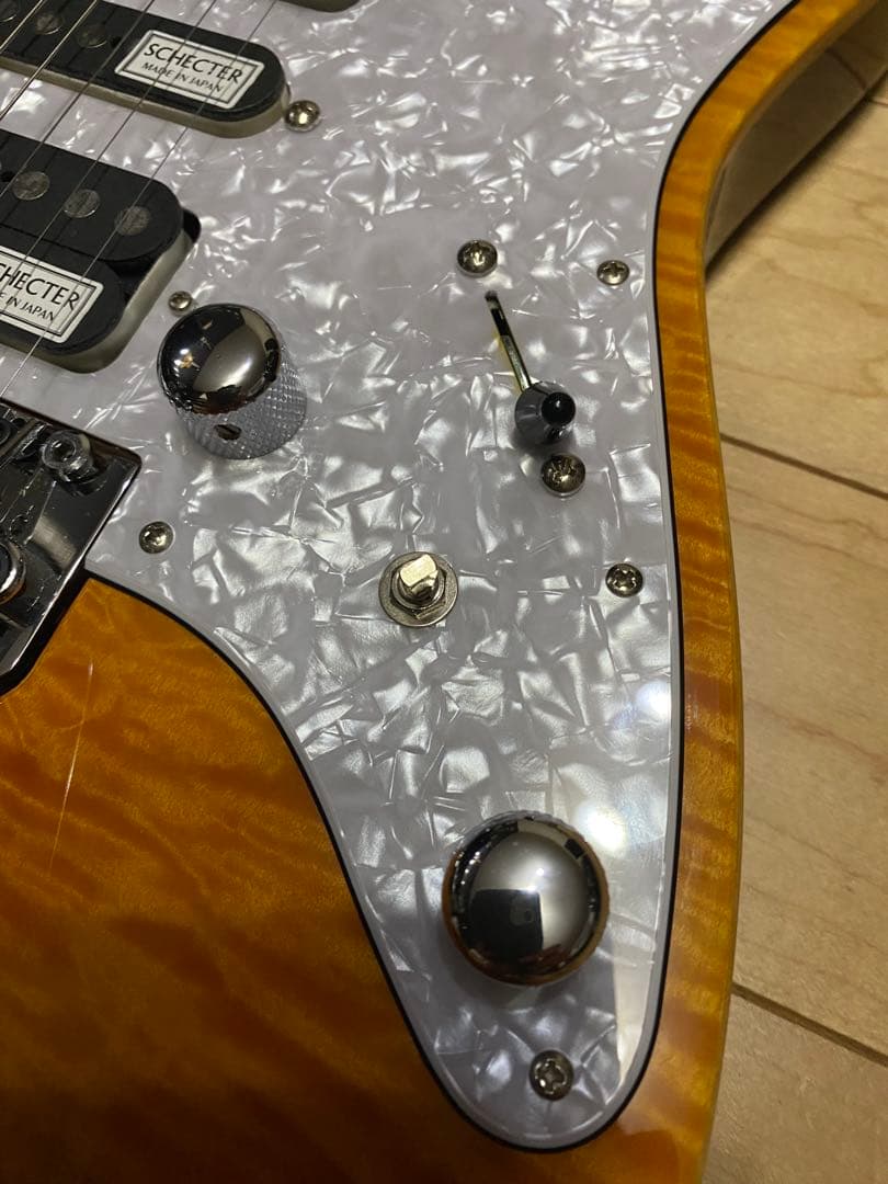 SCHECTER SD-2-24-AL/M AMB 美品