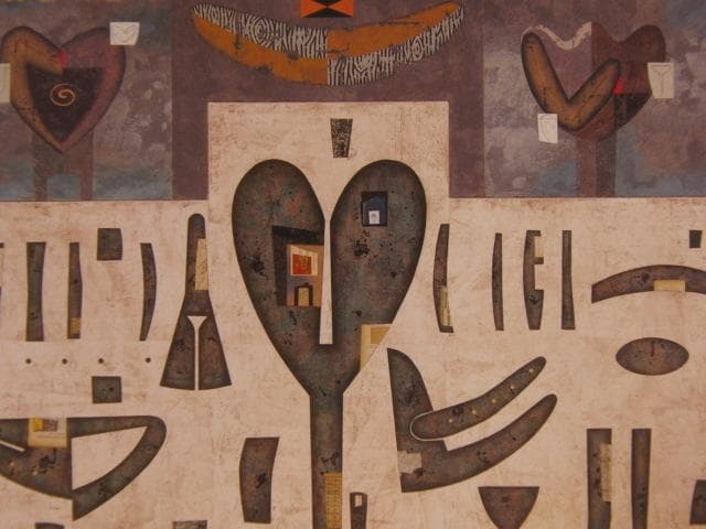 室越健美、宙の花、希少画集画、新品高級額・額装付、状態良好