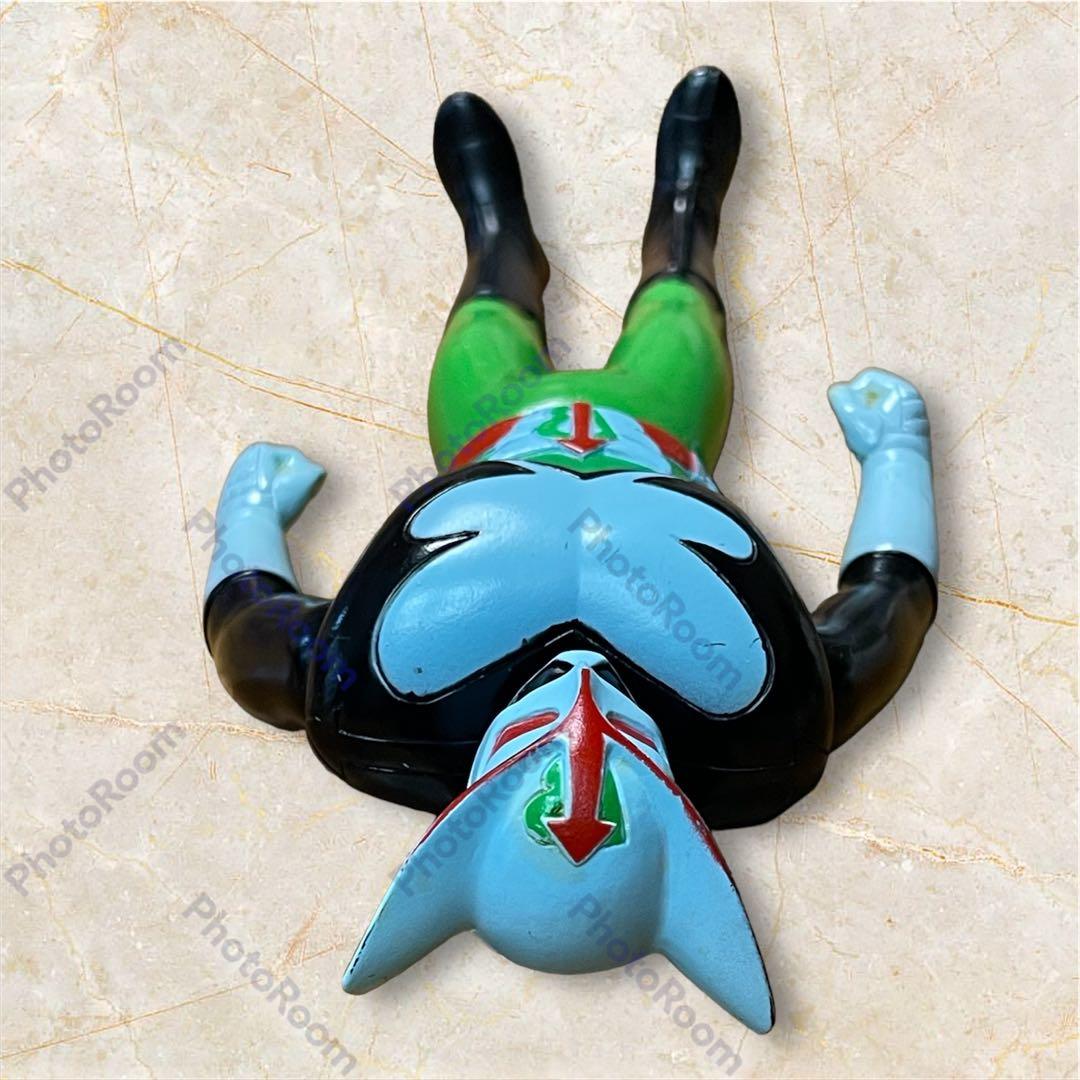 超人バロム・1 フィギュア ソフビ レア 昭和レトロ 初期 バロムワン