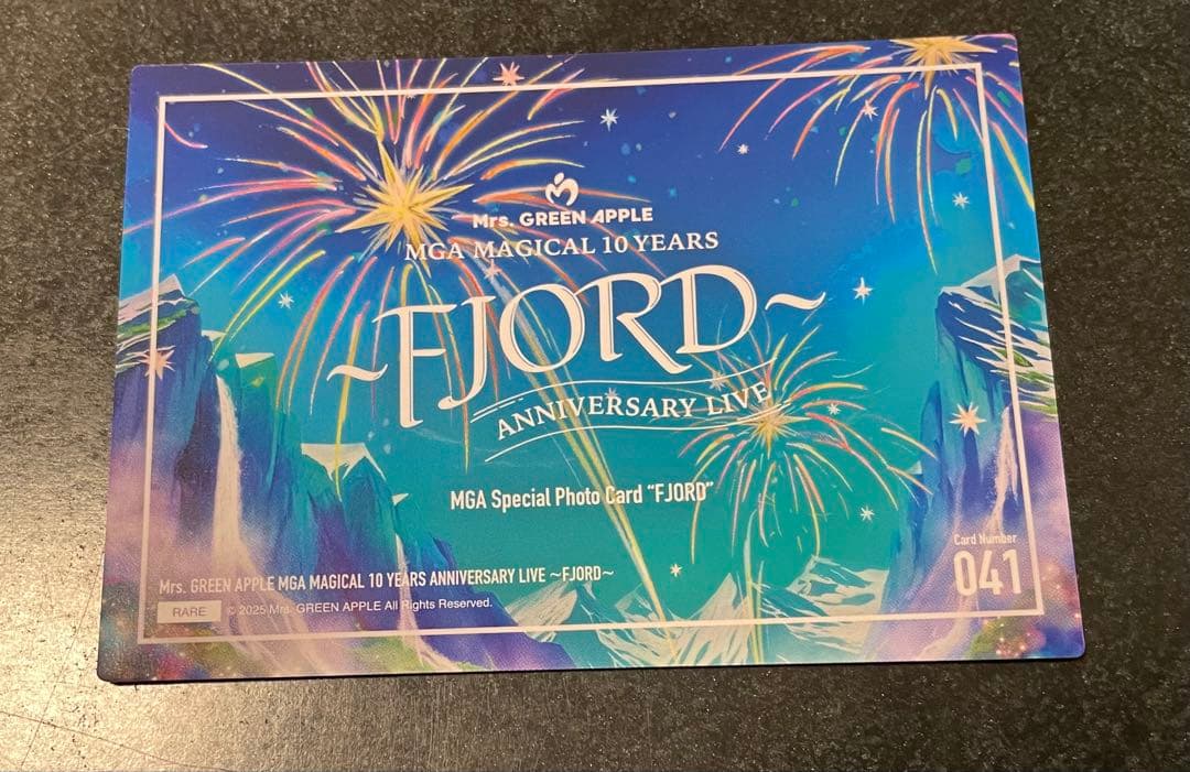 レア‼︎】ミセス 大森元貴 FJORD フォトカード 041 - メルカリ