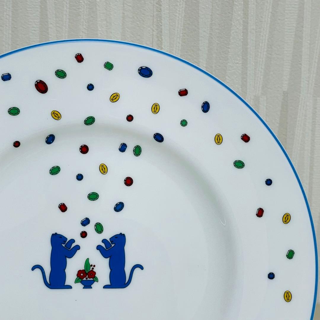 Cartier カルティエ メゾンドインファント 皿 プレート 約20cm 3枚