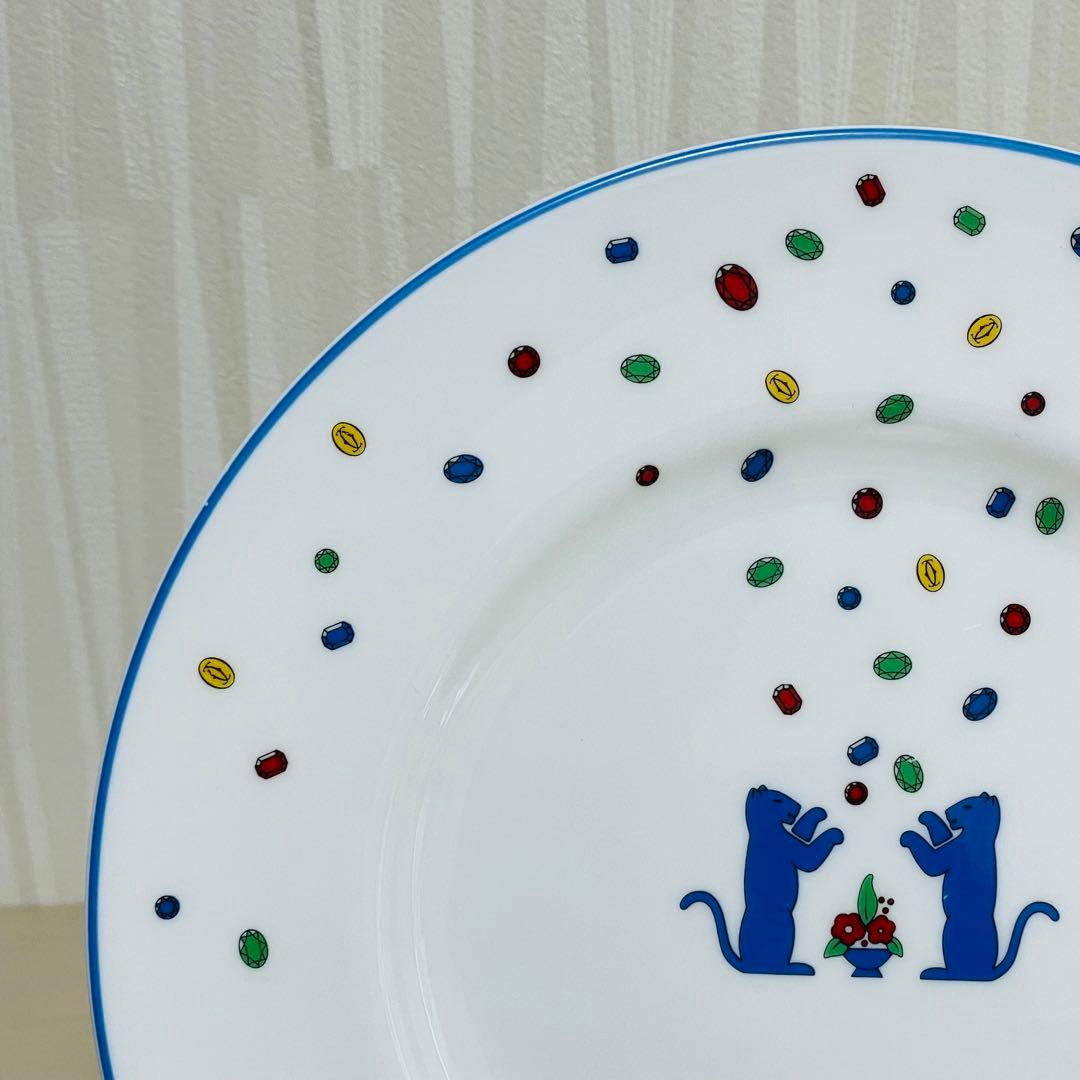 Cartier カルティエ メゾンドインファント 皿 プレート 約20cm 3枚