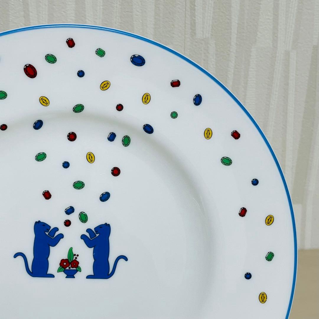 Cartier カルティエ メゾンドインファント 皿 プレート 約20cm 3枚