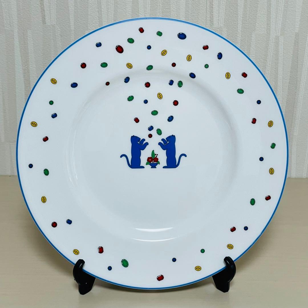 Cartier カルティエ メゾンドインファント 皿 プレート 約20cm 3枚