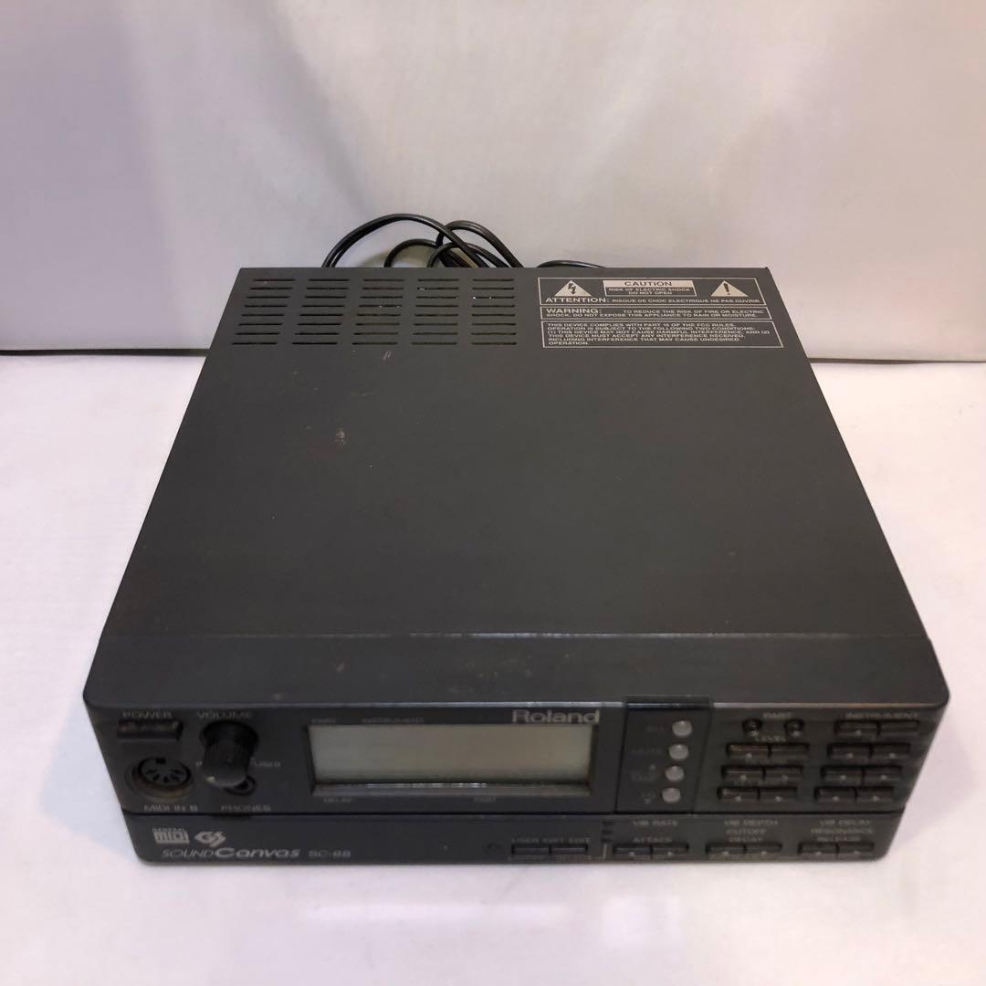 Roland SOUND Canvas SC-88 MIDI 音源 通電確認済み