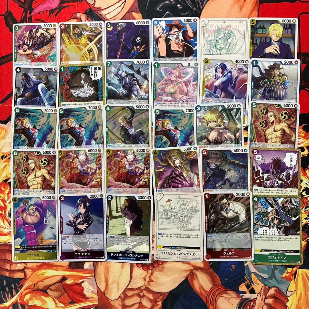 レア100枚】ワンピースカードまとめ売り - メルカリ