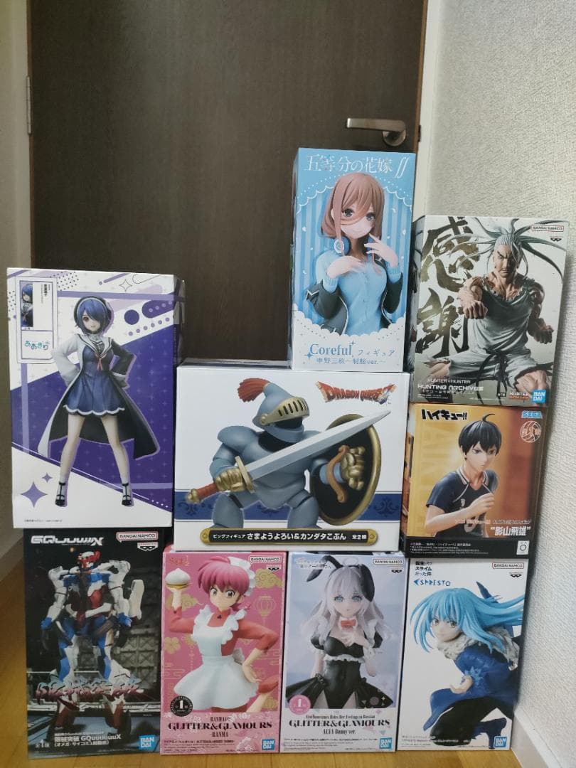 アニメフィギュアコレクション9個セット