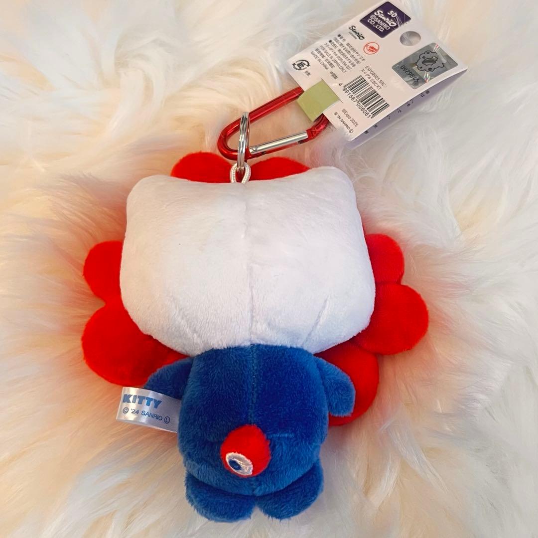 万博 EXPO2025 ミャクミャク キティ なりきりぬいぐるみ カラビナ