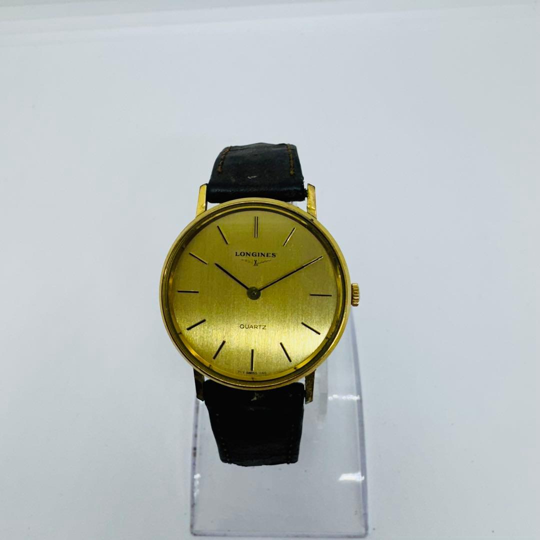 ✨LONGINES✨ロンジン✨クォーツ✨ゴールド文字盤✨ヴィンテージ✨腕時計✨