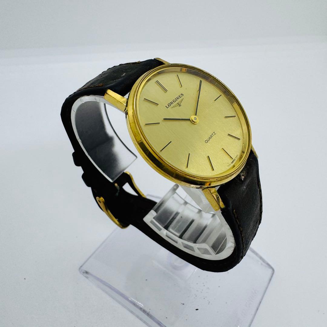 ✨LONGINES✨ロンジン✨クォーツ✨ゴールド文字盤✨ヴィンテージ✨腕時計✨