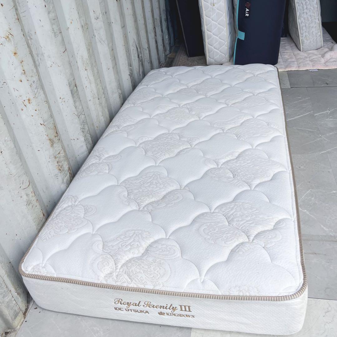 取付無料！IDC大塚 キングスダウン ロイヤルセレニティⅢ シングルマットレス✨