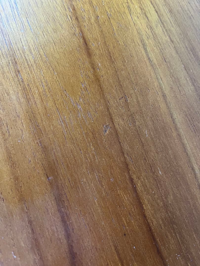 SCANTEAK 無垢材デスク チーク材 シンプル 木製机 北欧風 幅104cm