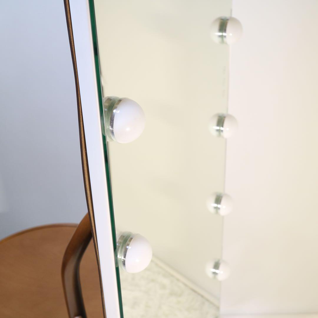 フッツェ ハリウッドスタイルミラー フランフラン 鏡 女優ミラー 全身鏡 姿見