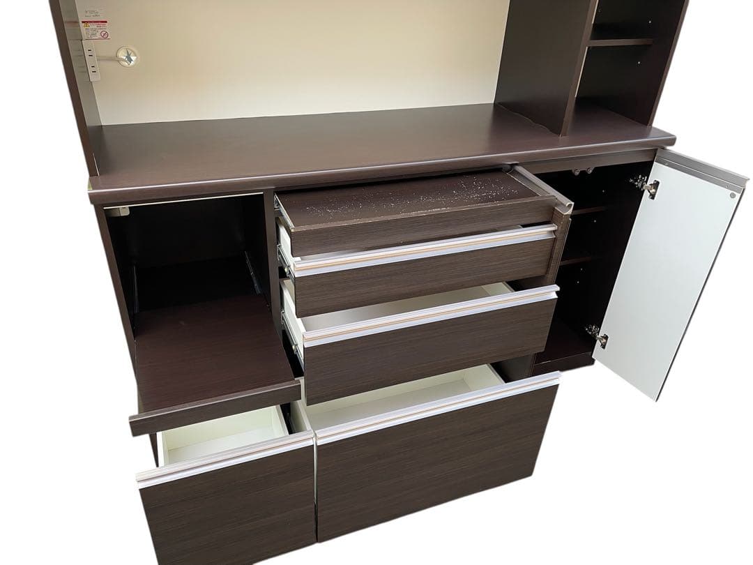 大阪 京都 引取歓迎 松田家具 プリモアレンジ 1700 キッチンボード 食器棚