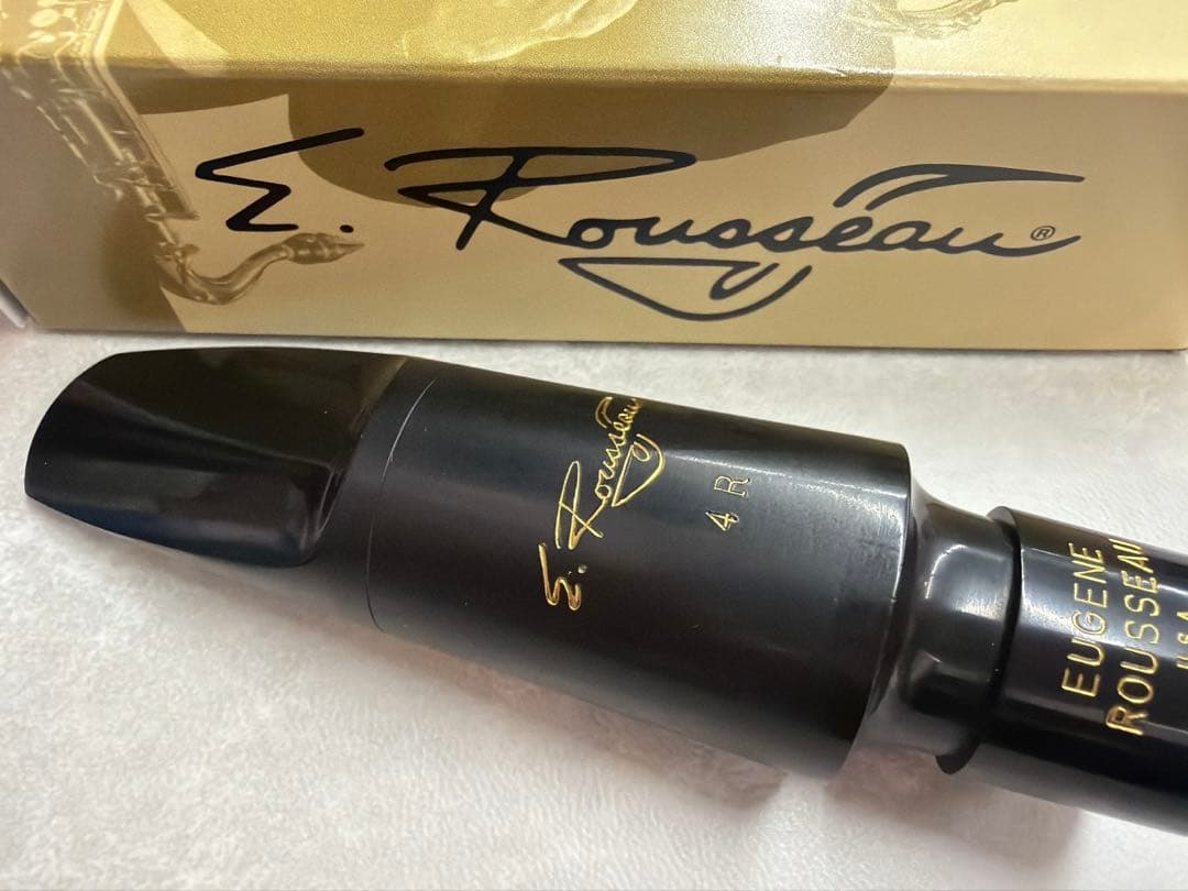 バリトンサックスマウスピース ルソー 4R E.Rousseau ルソー 4R バリトンサックス クラシック ラバー マウス