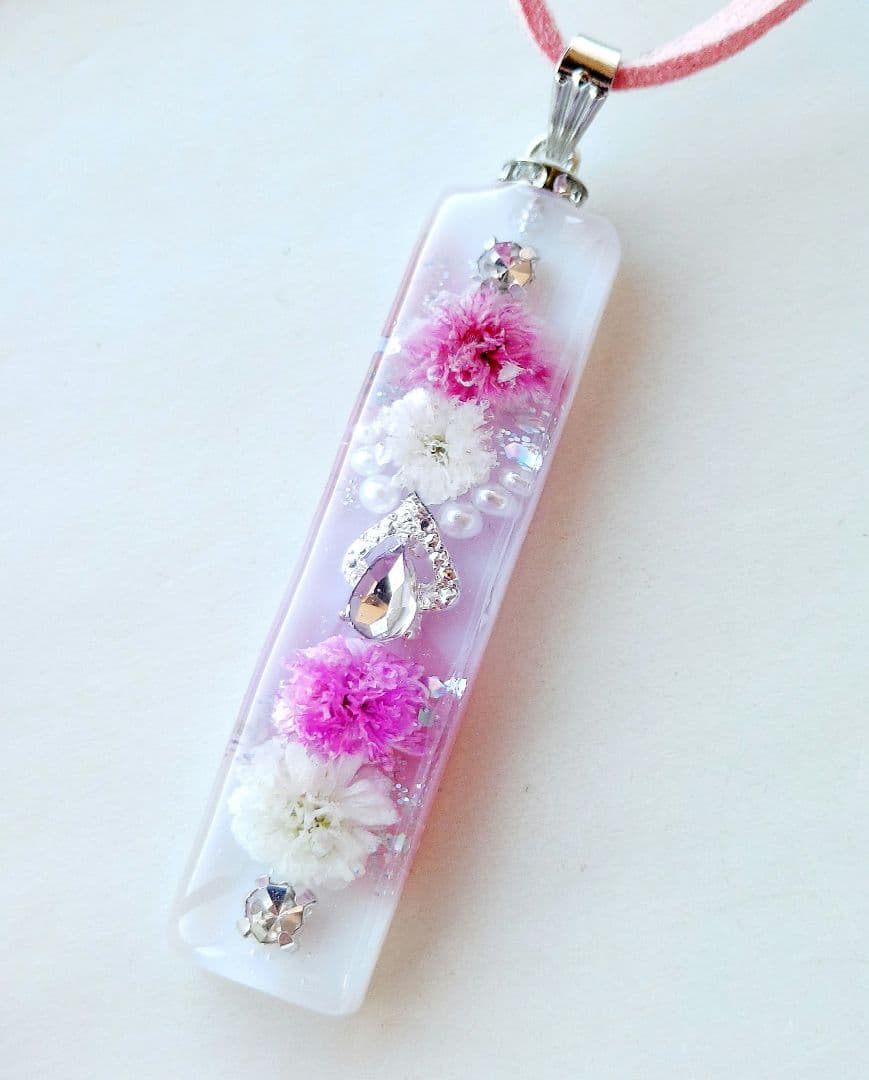 【1447】レジン　ネックレス　ペンダント　ハンドメイド