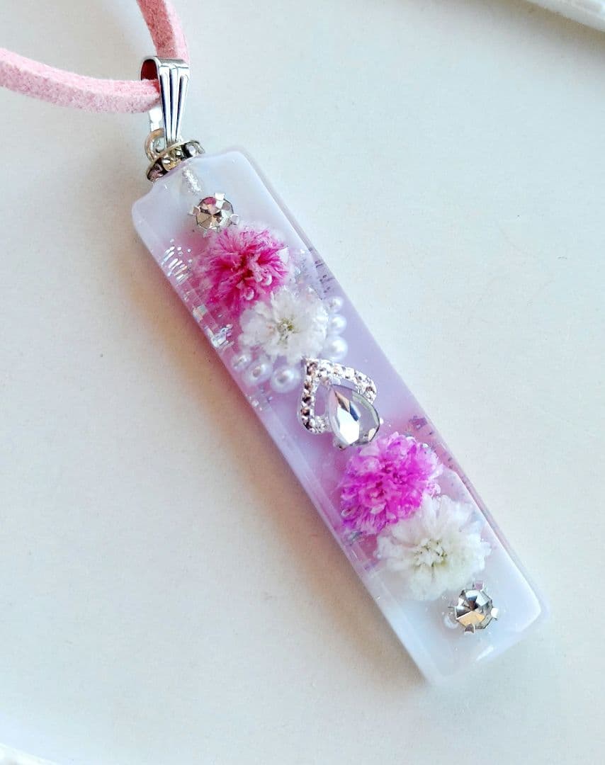 【1447】レジン　ネックレス　ペンダント　ハンドメイド