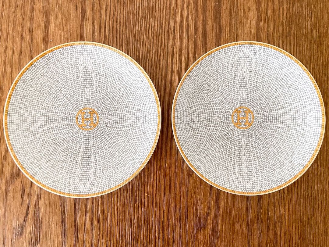 HERMES / モザイク / パンプレート2枚セット