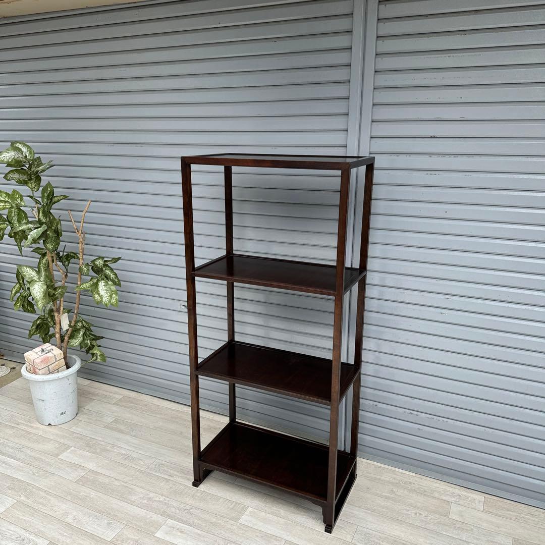 松本民芸家具 朝鮮棚 ミズメザクラ 飾り棚 茶棚 オープン　シェルフ