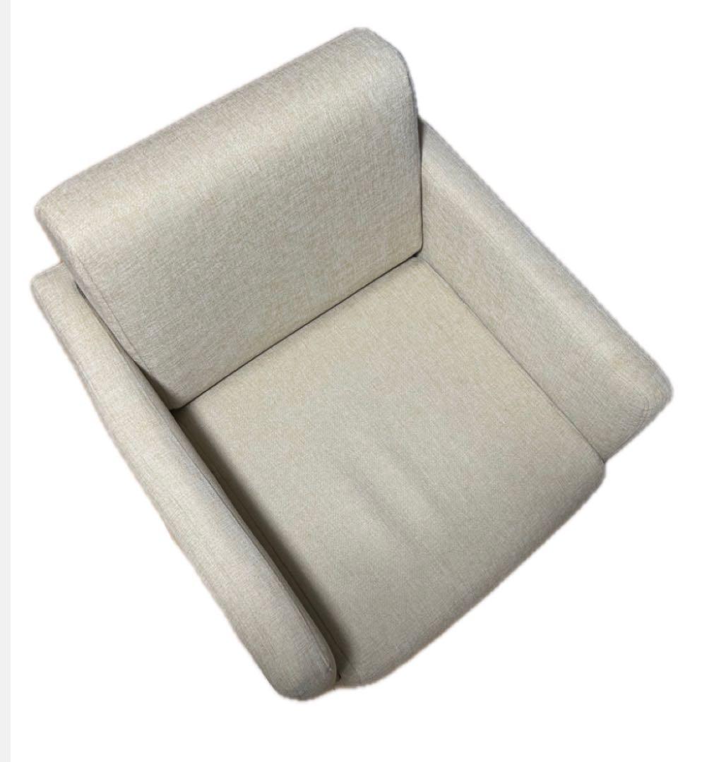 ソファ　ソファー　ベッド　ベット　ベージュ　アイボリー　ツイード　1人　一人