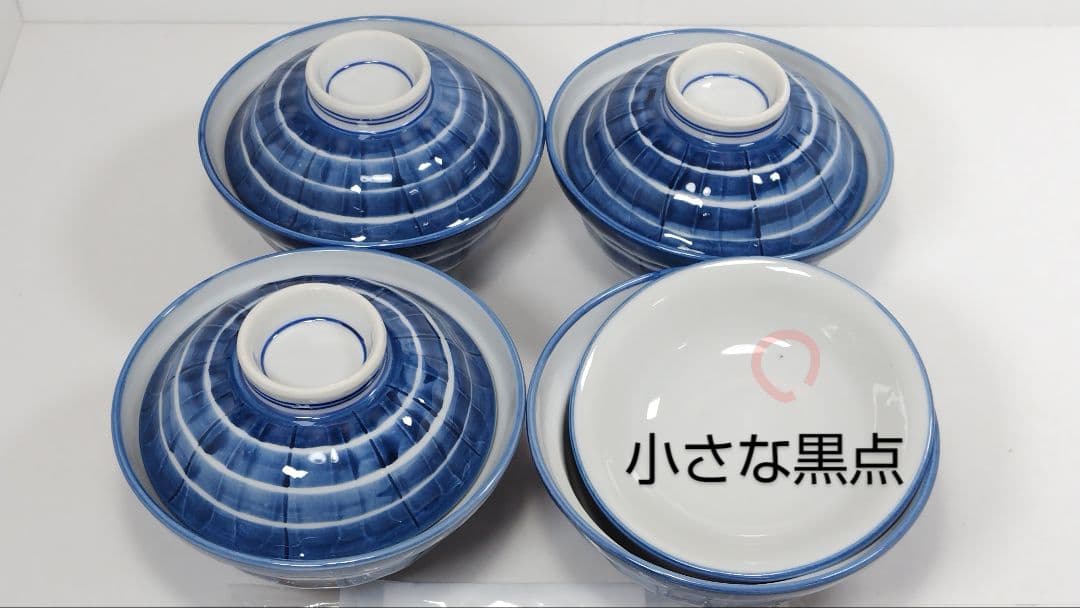 瀬戸焼 蓋つき どんぶり （カツ丼サイズ）未使用 4セット！！ - メルカリ