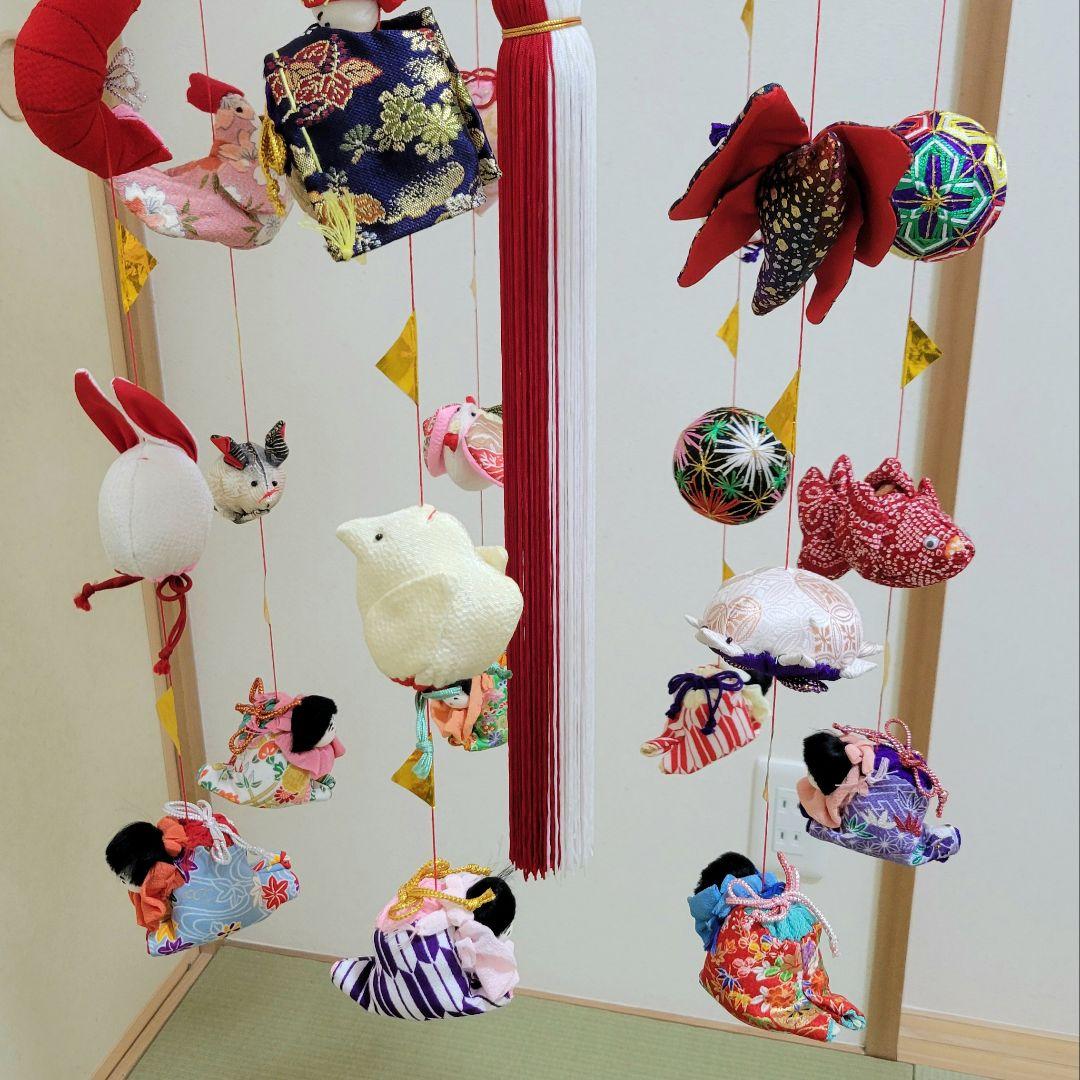 さげもん 吊し飾り 柳川毬 吊るし雛 雛人形 ひな祭り ヴィンテージ品
