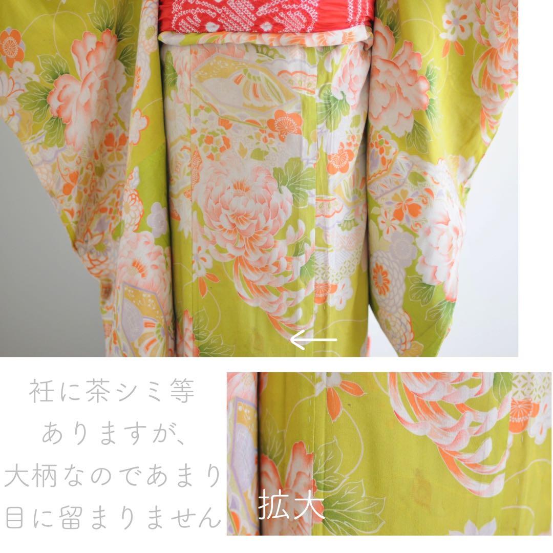 七五三 アンティーク 7歳 ハーフ成人式 フルセット 正絹 西陣織 女の子 着物