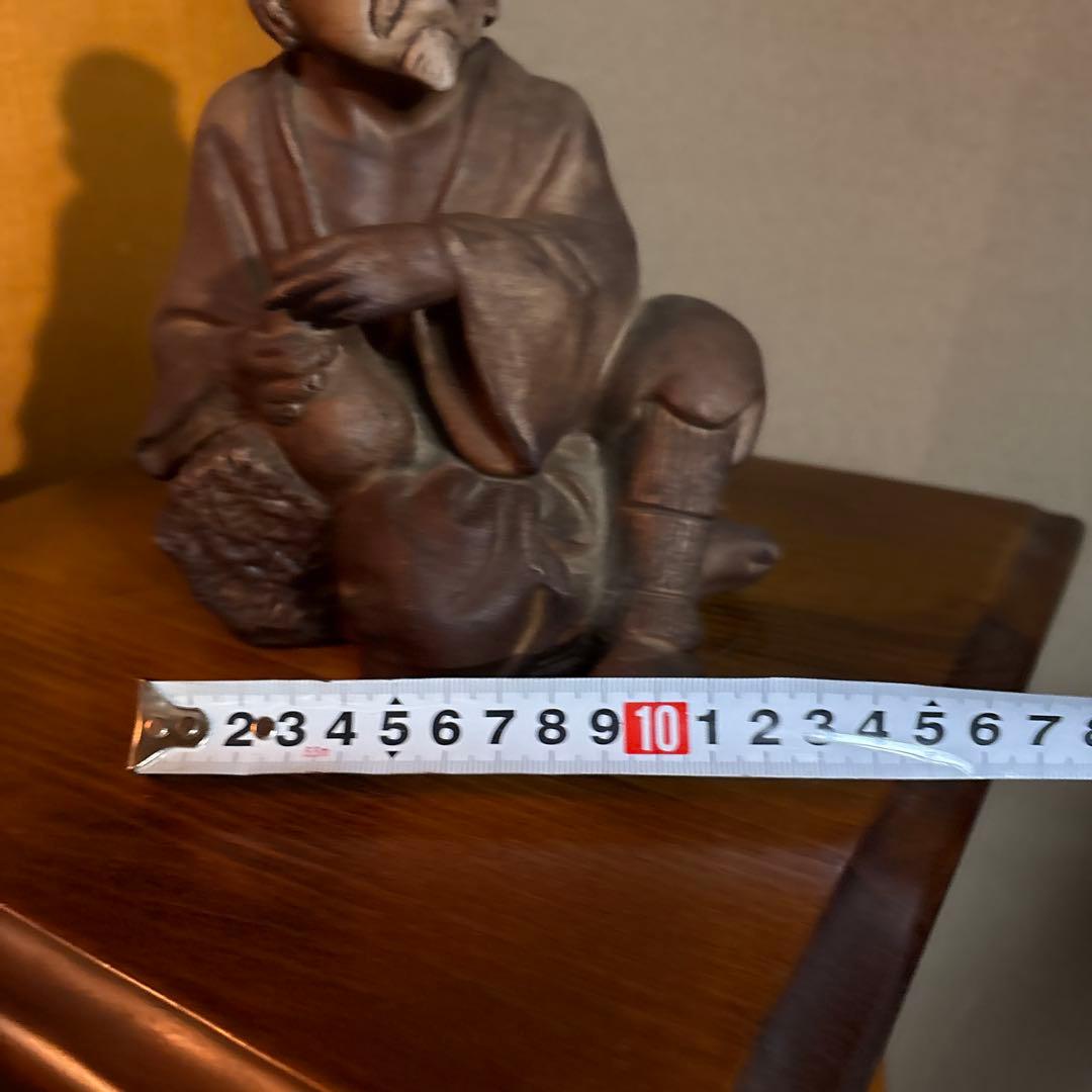 大黒天　木置物　七福神　工芸品