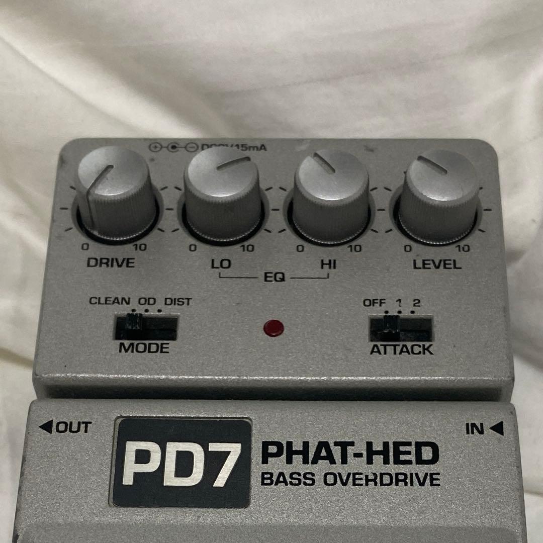 【名機】Ibanez PD7 PHAT HED【過激な歪み】