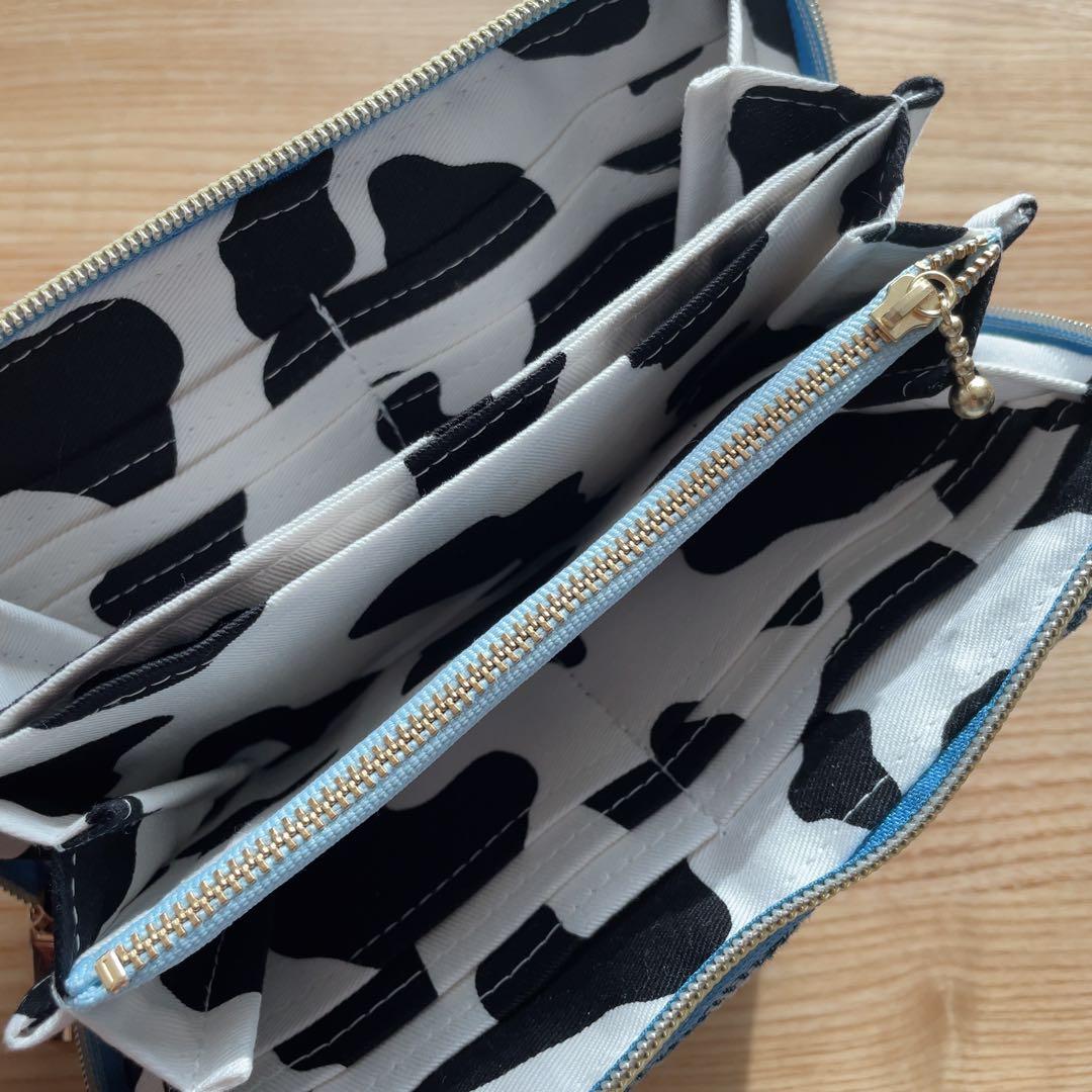 ともとも デニム リメイク 長財布