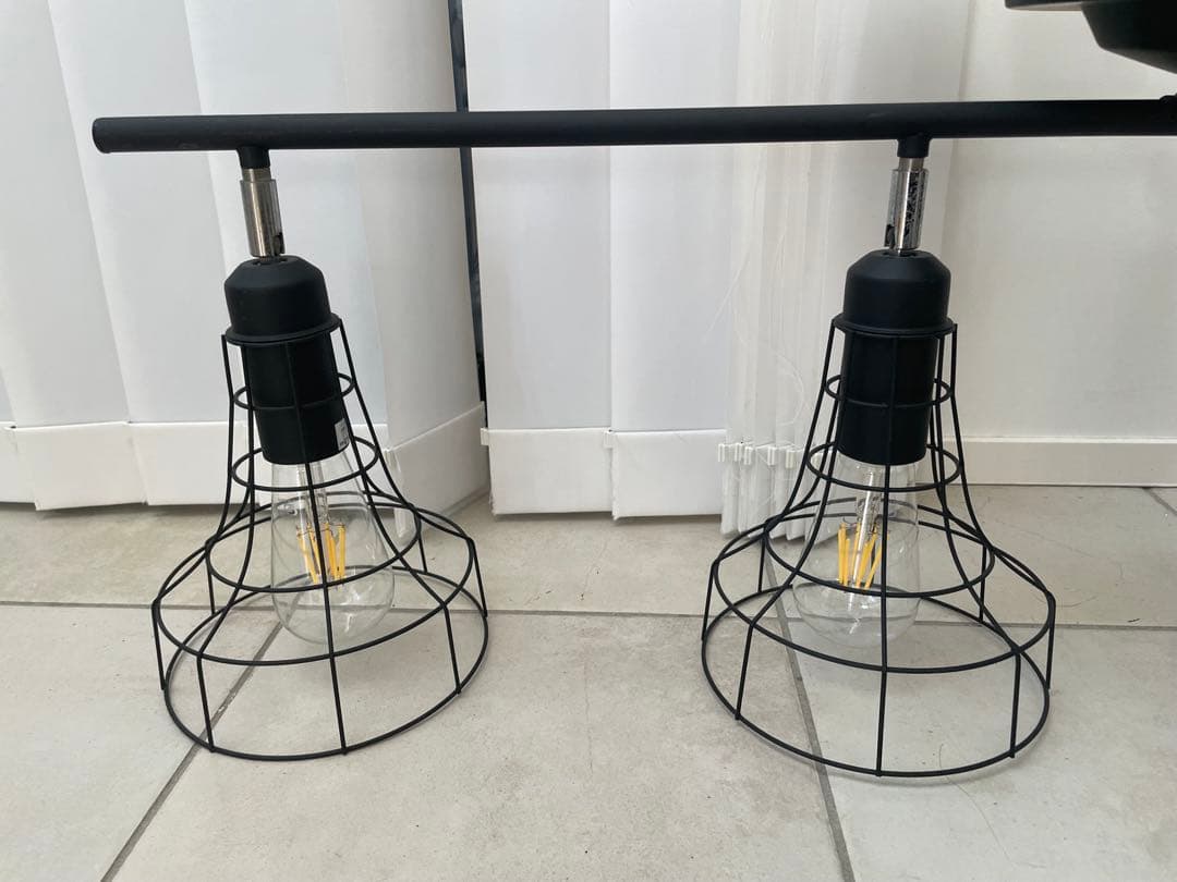 アートワークスタジオ インダストリアル 4灯シーリングライト 自在 ブラック黒1