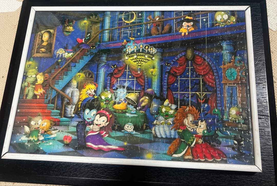 激レア★リリカル　モンスター　ジグソーパズル　ドラキュラ　館　屋敷　平成　レトロ