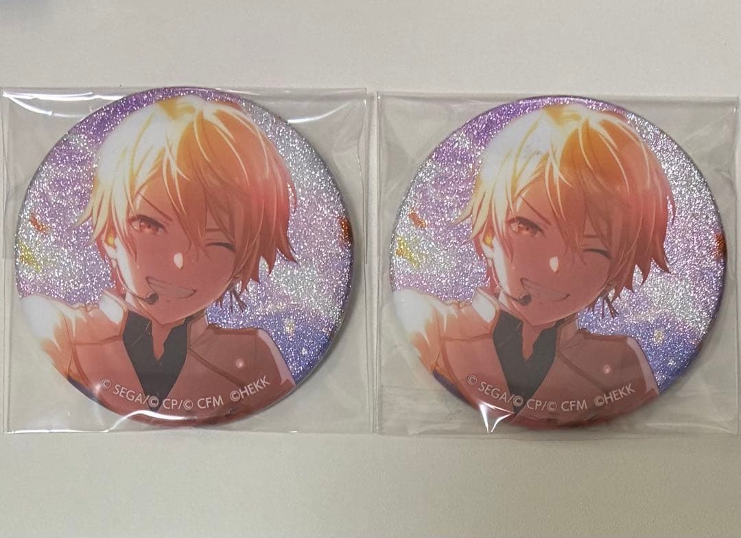 天馬司 缶バッジ プロセカあんスタコラボ あんスタプロセカ グリッター