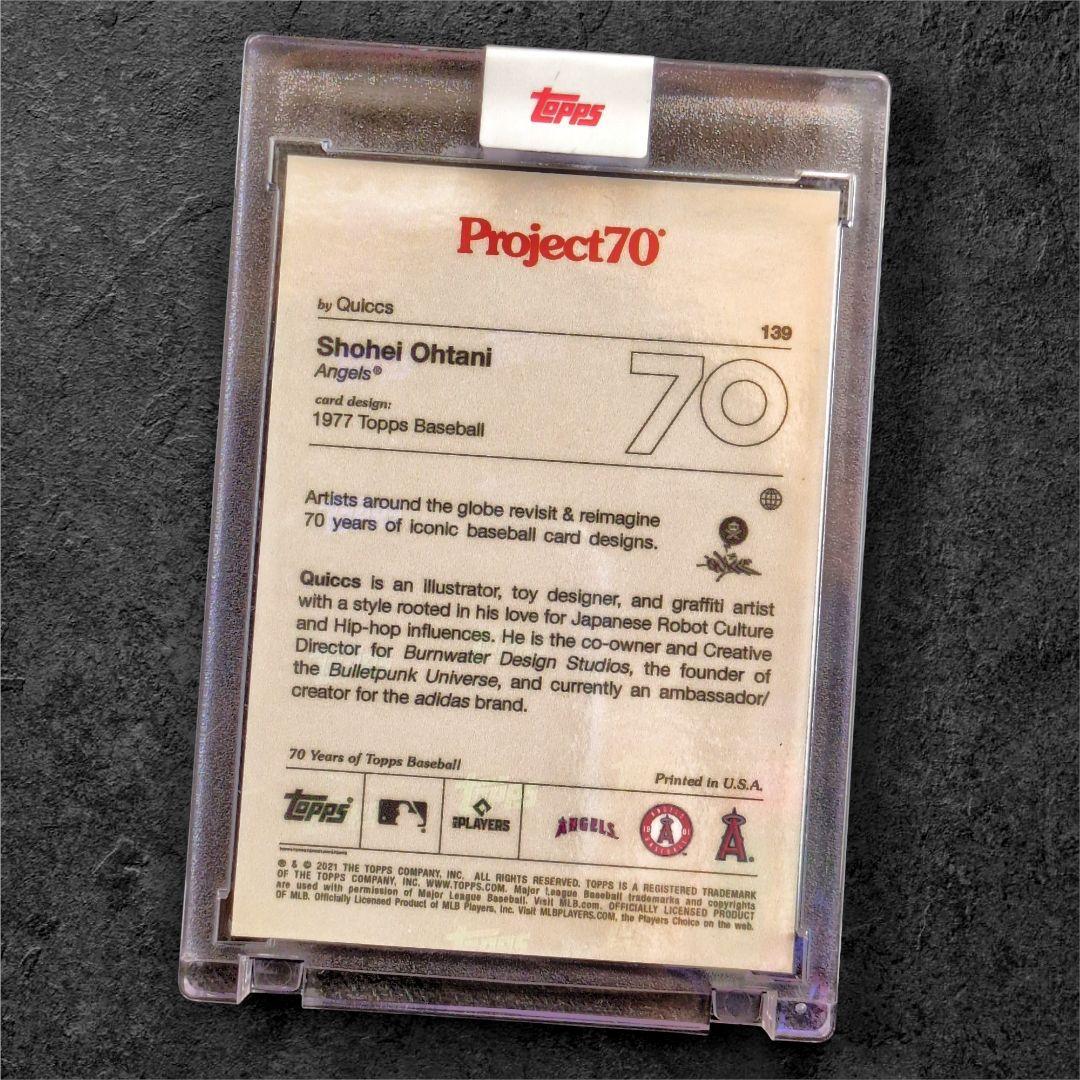 大谷翔平 Topps Project70 - メルカリ