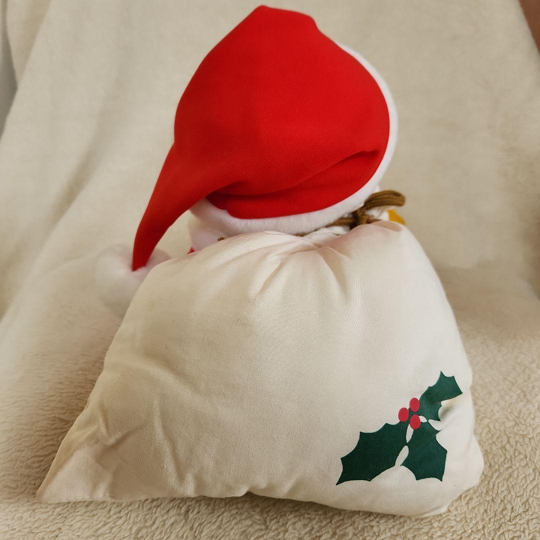 ドナルドダック クリスマス ぬいぐるみ サンタクロース レトロ - メルカリ