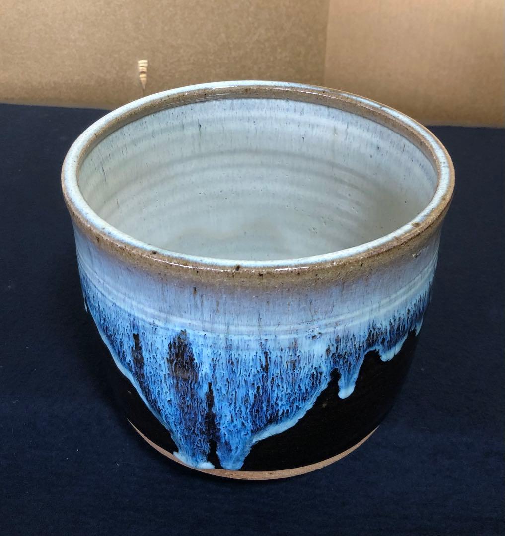 《R》茶道具 朝鮮唐津 水指 十二代武村利左ェ門 栞 桐箱 260212け2