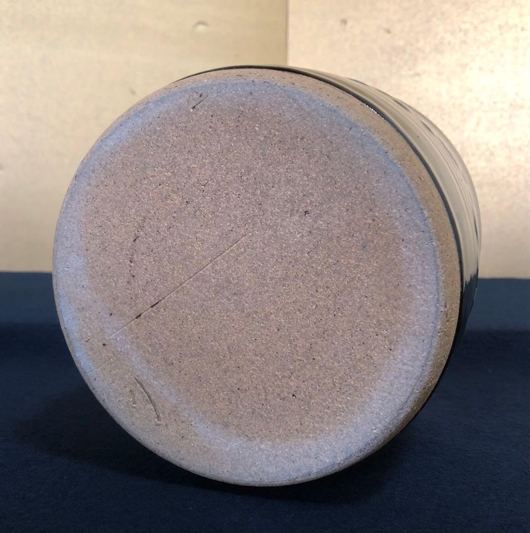 《R》茶道具 朝鮮唐津 水指 十二代武村利左ェ門 栞 桐箱 260212け2