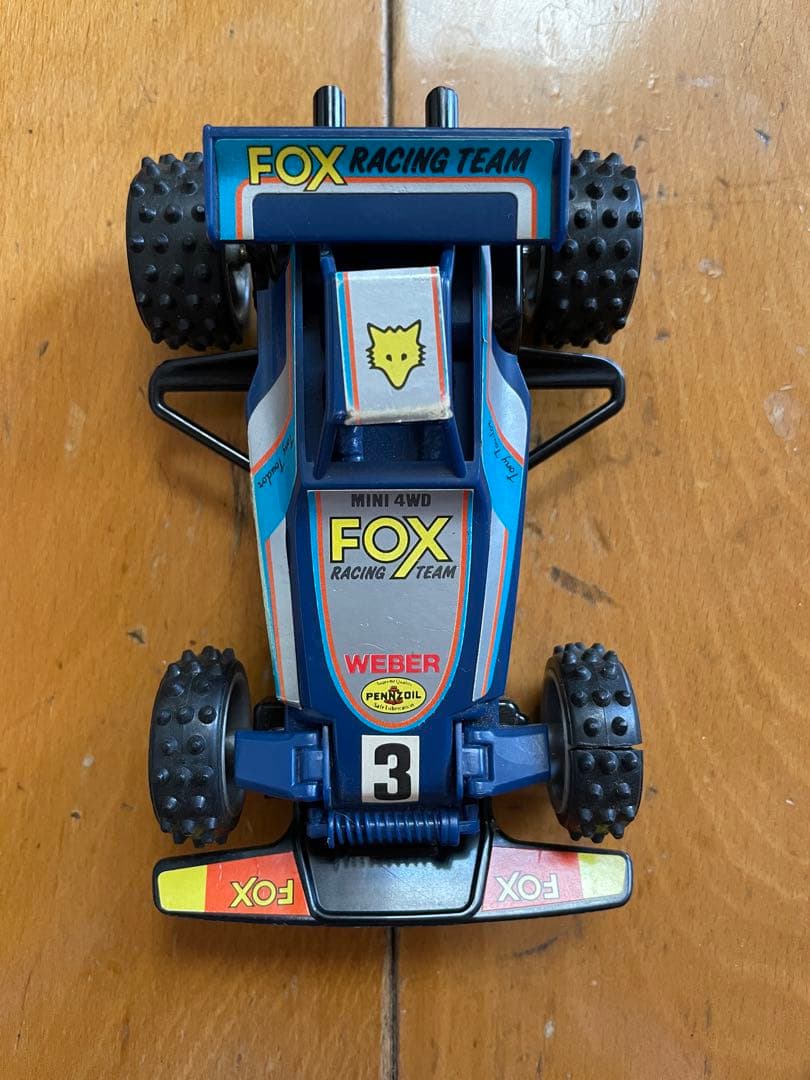 初期 1986年 ミニ四駆 フォックスJr. FOX タミヤ 田宮 当時物 - メルカリ