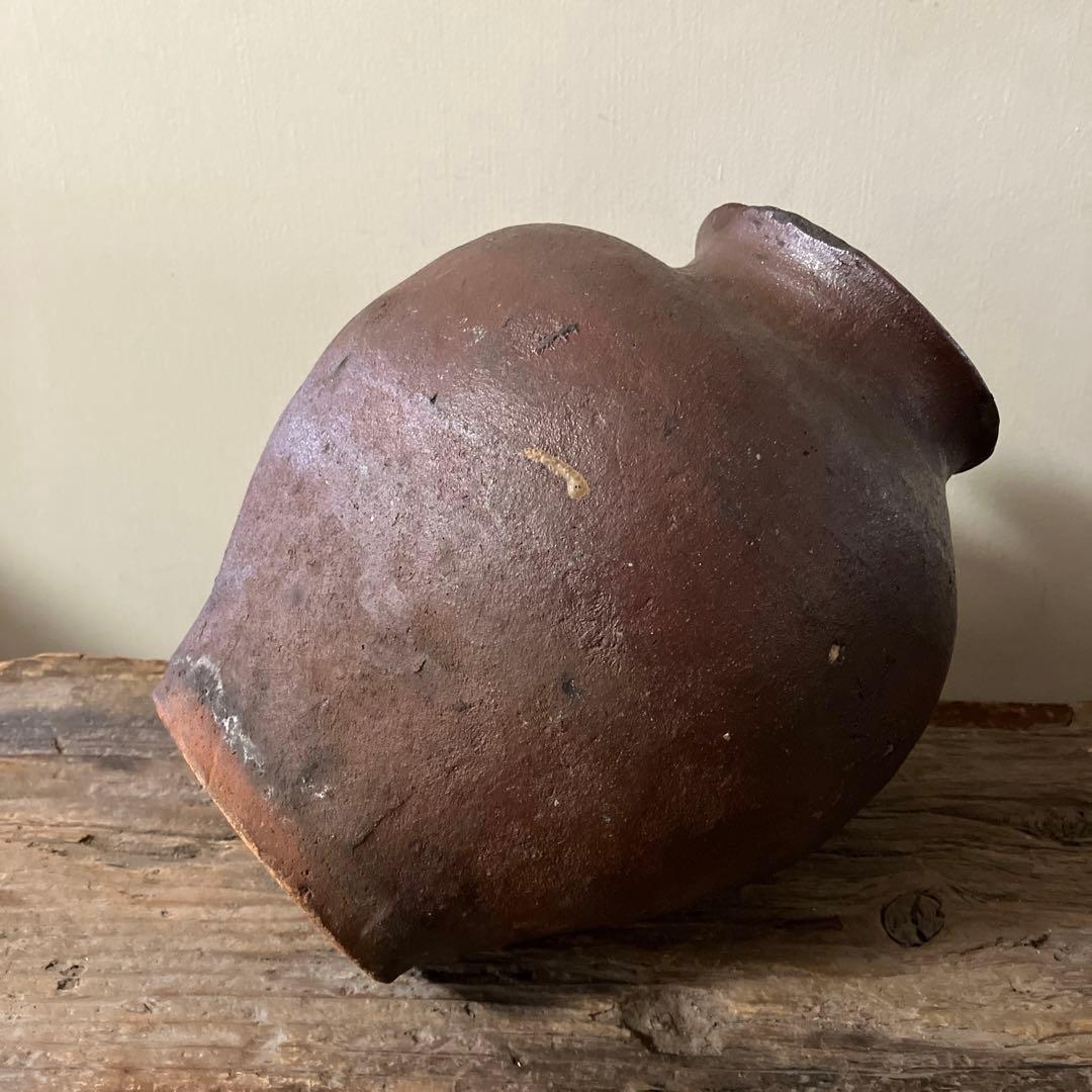 古常滑破れ壷 室町時代 古丹波 古備前 花器 大久保裕司 秦秀雄 白洲