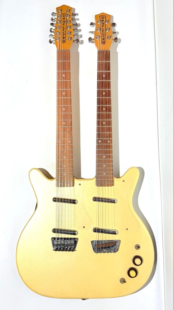 希少・美品】Danelectro Dneck 12-6 ダブルネックギター - メルカリ