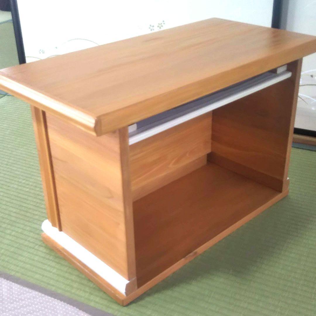 木製ハンドメイド/落語テーブル/文机/ボックス型テーブル/飾りテーブル/机