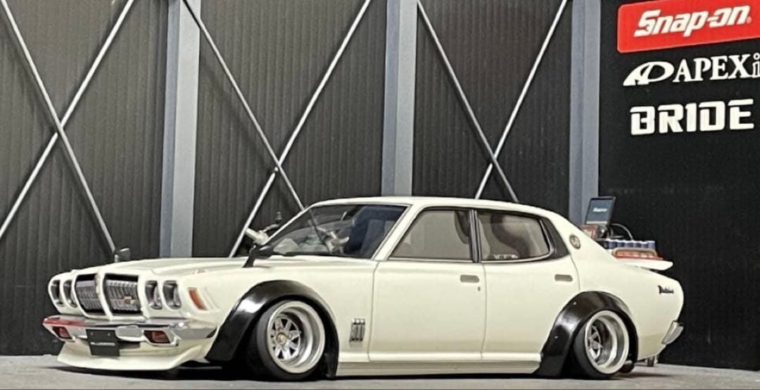 1/18ミニカー　IG サメブル　★新品【改】カスタム★セミワークスフェンダー