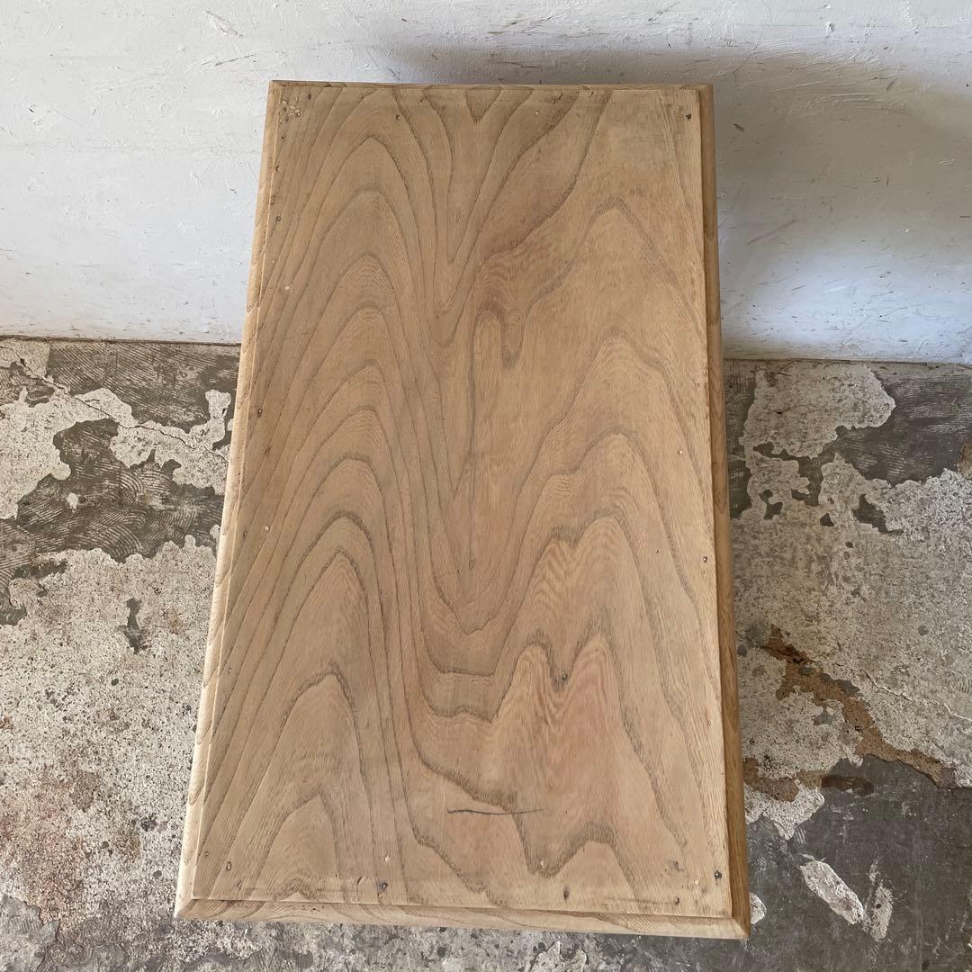 ビンテージ ドロワーサイドテーブル 　剥離