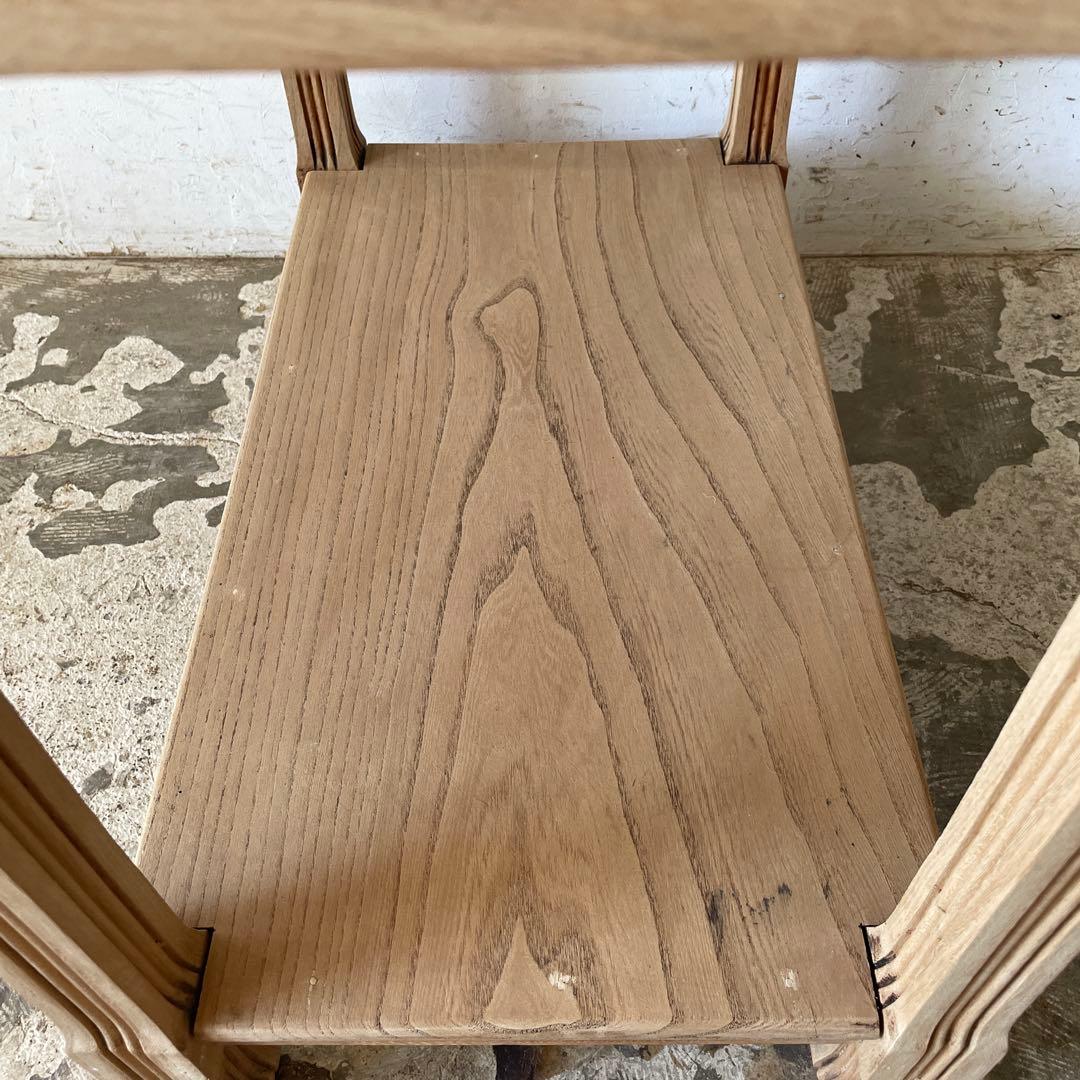 ビンテージ ドロワーサイドテーブル 　剥離