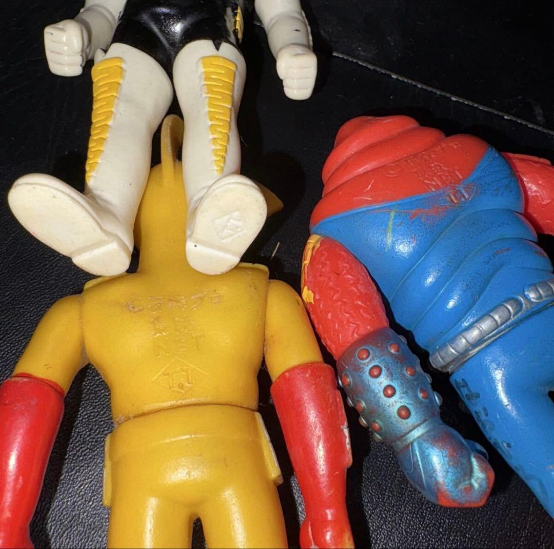 ソフビ当時物アクマイザー3 タカトク 昭和レトロ ザビタンイビルガブラ