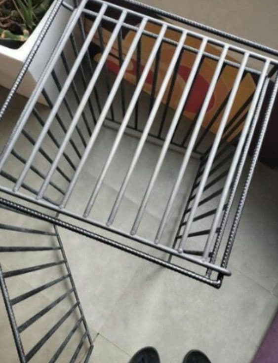 里山エンジン ストーブガード ブラック